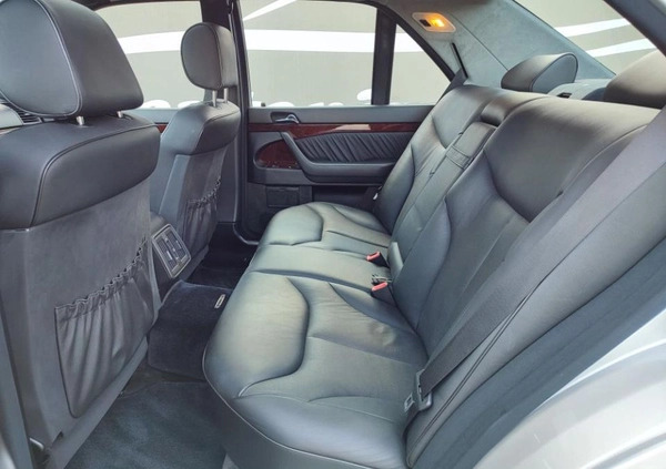 Mercedes-Benz Klasa S cena 159999 przebieg: 38120, rok produkcji 1996 z Poręba małe 407